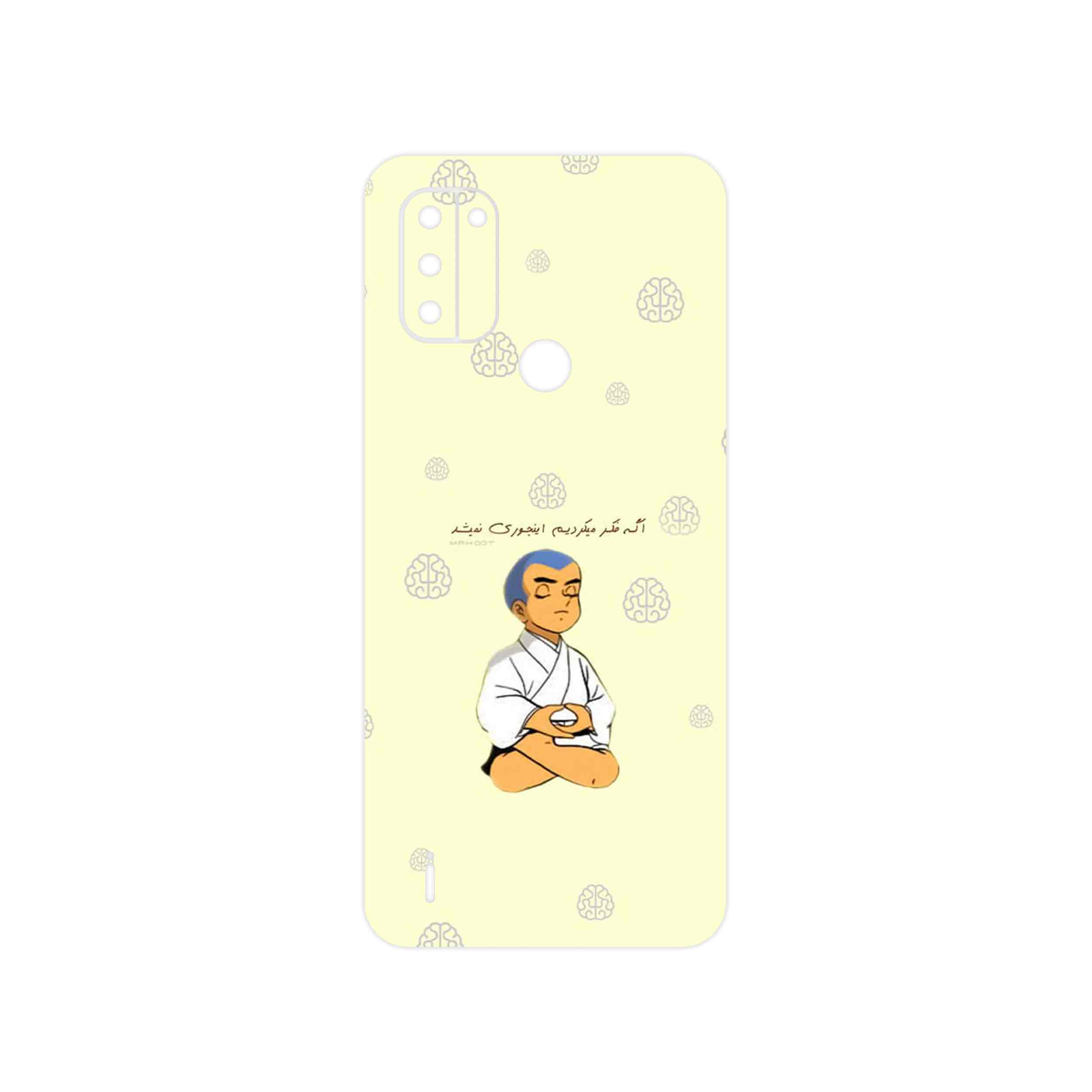 برچسب پوششی ماهوت مدل Ikkyu-san مناسب برای گوشی موبایل نوکیا C31