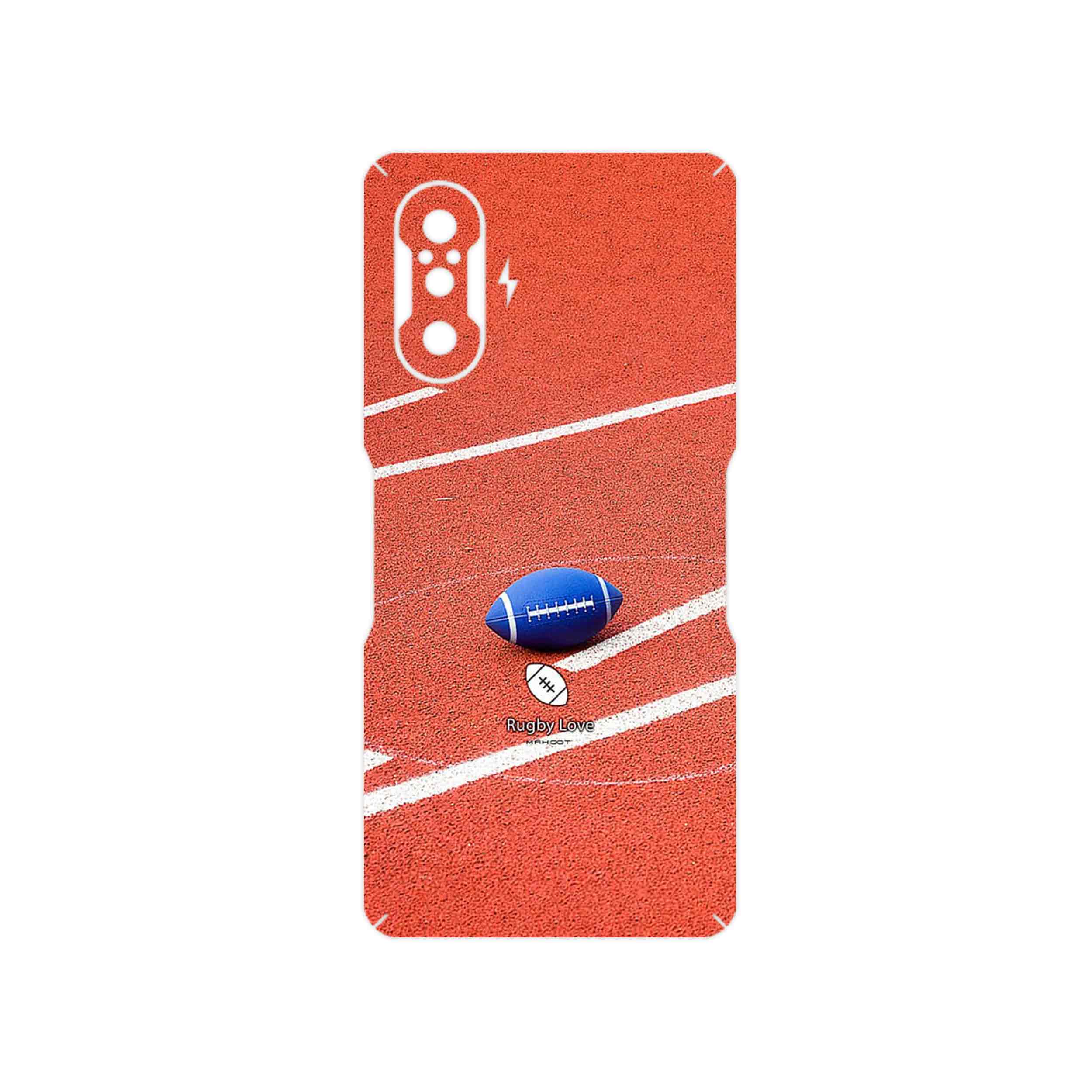 برچسب پوششی ماهوت مدل Rugby football مناسب برای گوشی موبایل شیائومی Redmi K40 Gaming