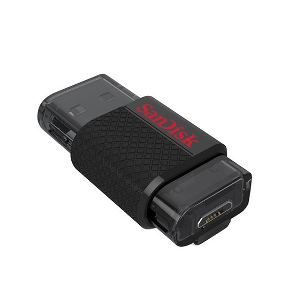 فلش مموری USB-OTG سن دیسک مدل آلترا دوال با ظرفیت 16 گیگابایت