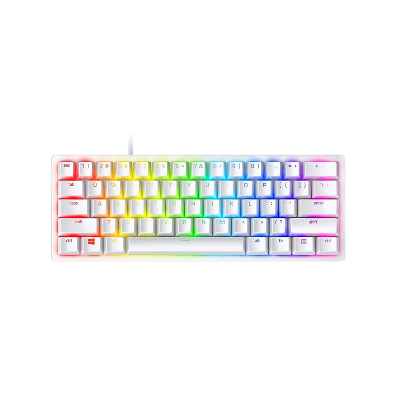 کیبورد مخصوص بازی ریزر HUNTSMAN MINI PURPLE MERCURY