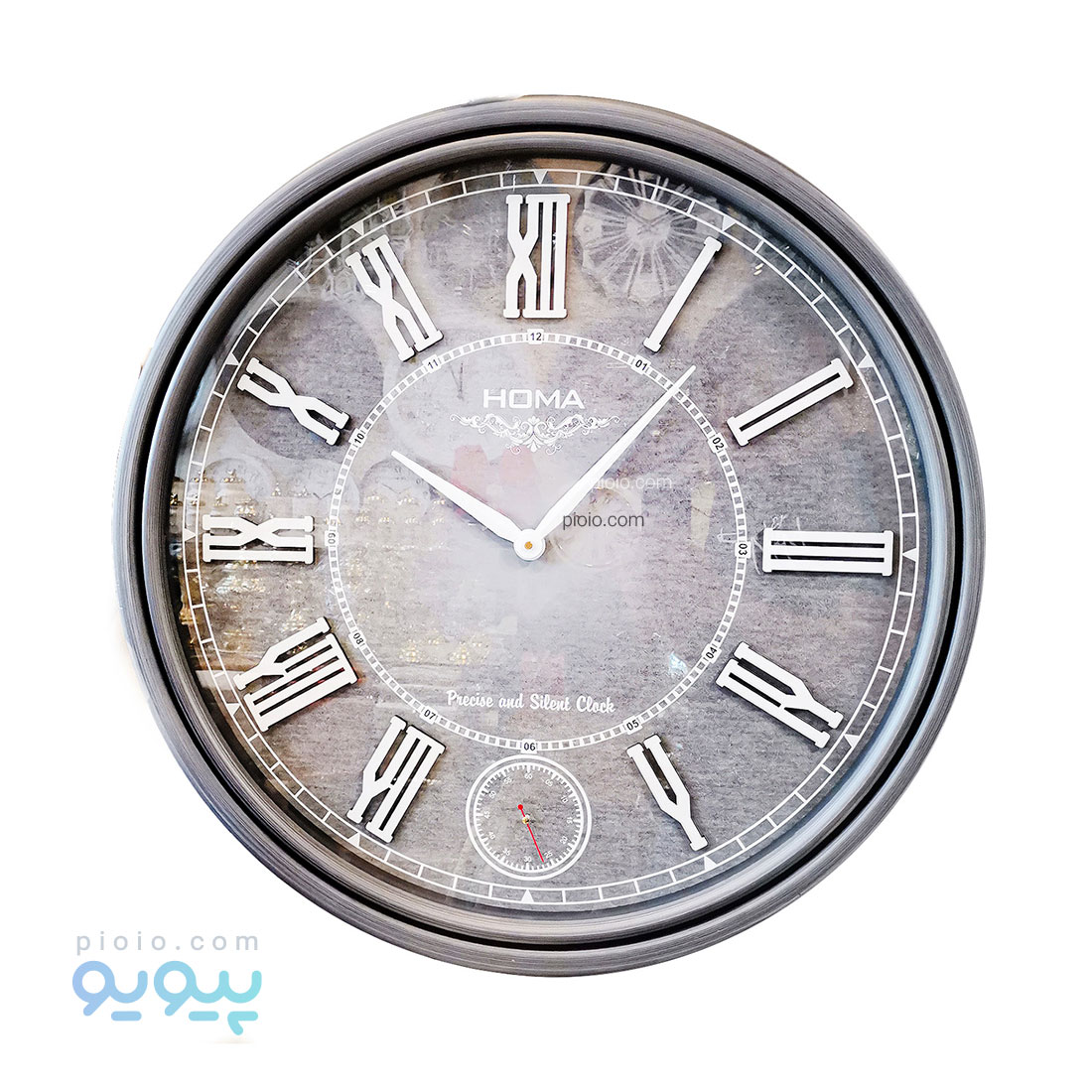 ساعت تزئینی دیواری دایره مدل HOMA