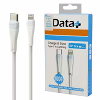 کابل تبدیل فست شارژ Data  DP 32 Type-C to Lightning 30W 1m
