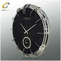 ساعت دیواری اورجینال آرتمیس آلیاژ فلزی نقره ای| کد رفرنس 12726، مدل: 30290Silver Black