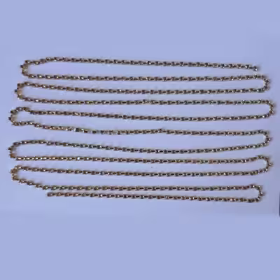 زنجیر لباس هاوس رز طرح سنگ کد RETAA02 طول 2 متر