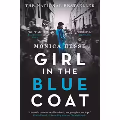 کتاب Girl in the Blue Coat- 2017 اثر Monica Hesse انتشارات Little, Brown Books for Young Readers