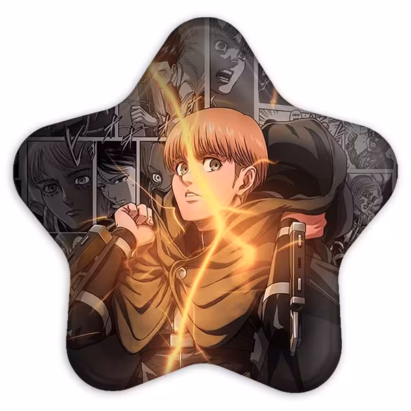 پیکسل خندالو طرح آرمین آرلرت انیمه اتک آن تایتان مدل ستاره ای کد 10998