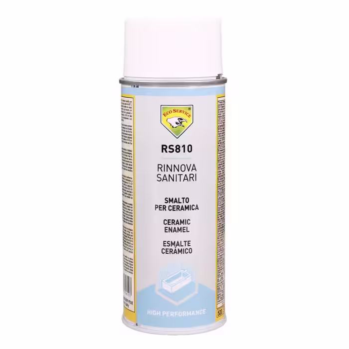 اسپری رنگ لعاب سفید Eco Service Rinnova Sanitari RS810 400ml