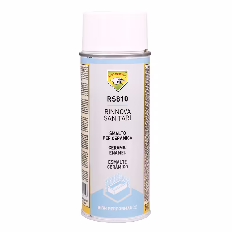 اسپری رنگ لعاب سفید Eco Service Rinnova Sanitari RS810 400ml