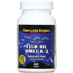 سافت ژل روغن ماهی امگا 3 بدون جیوه فرمولیتد ساینسز