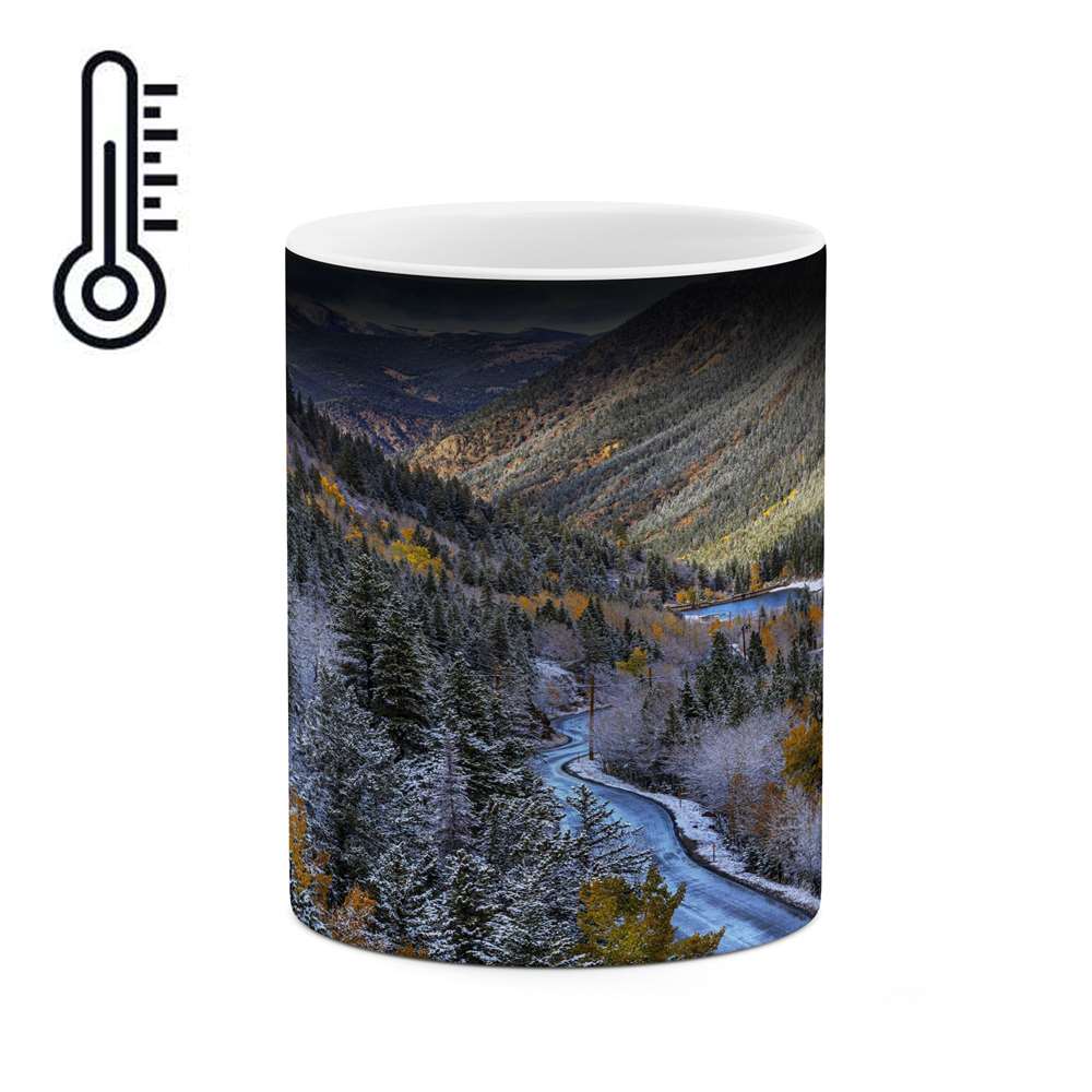 ماگ حرارتی کاکتی طرح منظره مدل mgh15429