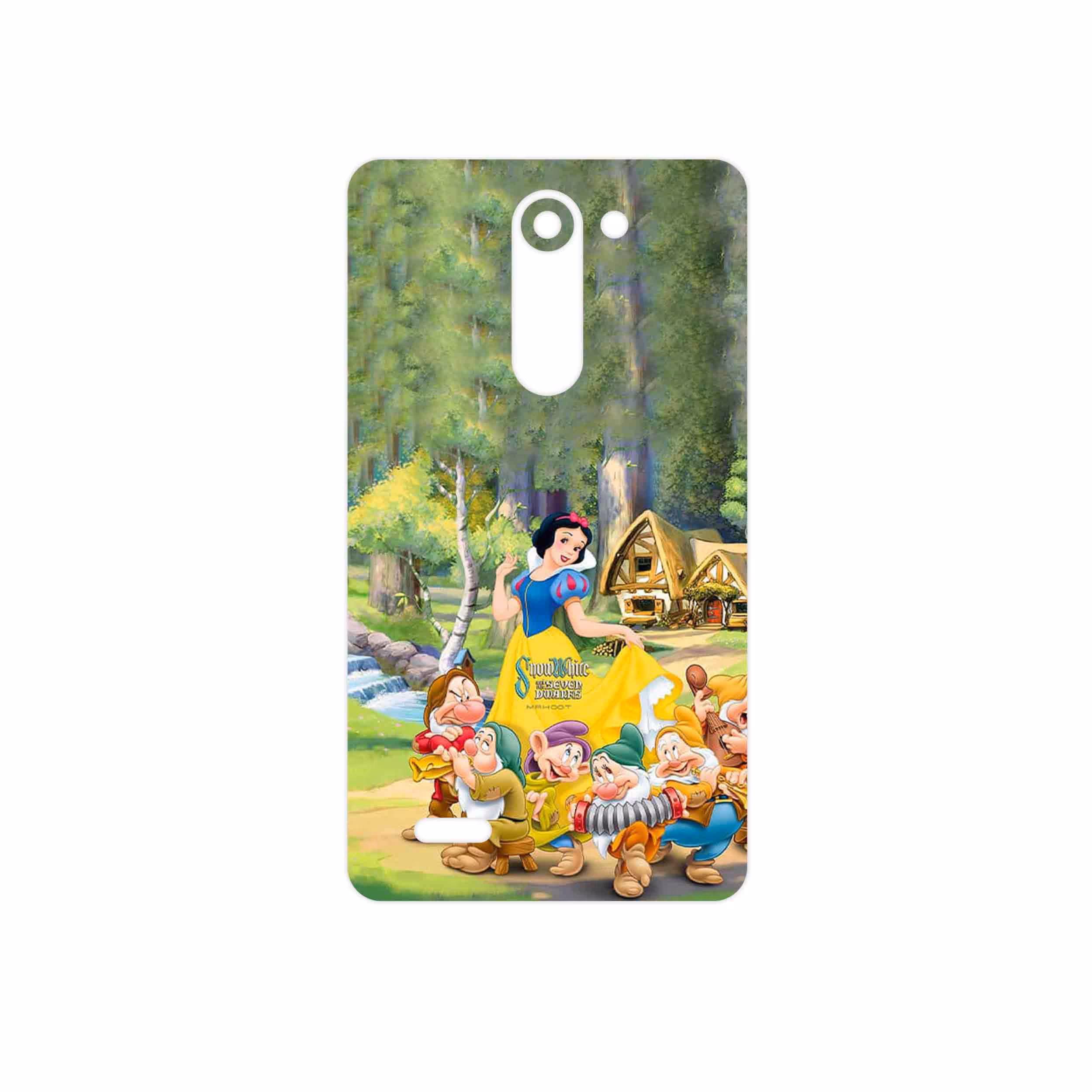 برچسب پوششی ماهوت مدل Snow White مناسب برای گوشی موبایل ال جی L Bello