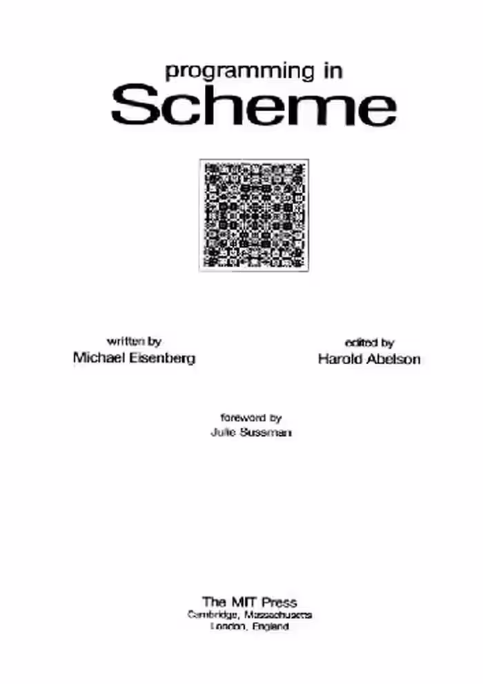 خرید و دانلود نسخه کامل کتاب Programming In Scheme