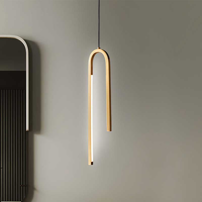 لوستر آویز مدرن مدل Lukas gold