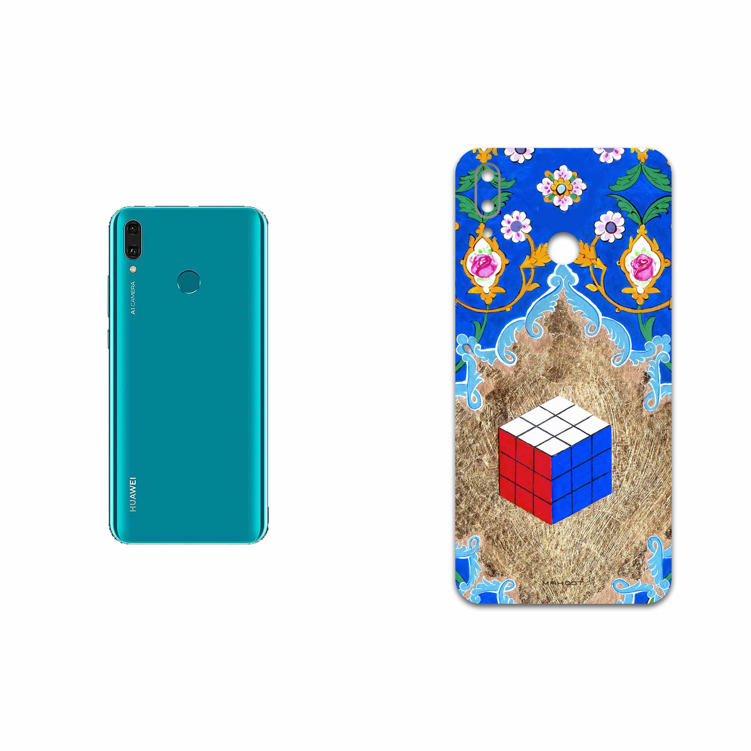 برچسب پوششی ماهوت مدل Maryams Mathematics مناسب برای گوشی موبایل هوآوی Y9 2019