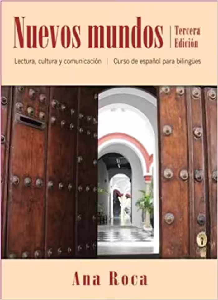 خرید و دانلود نسخه کامل کتاب Nuevos Mundos: Curso de espanol para bilingues (3rd Edition) - Pdf
