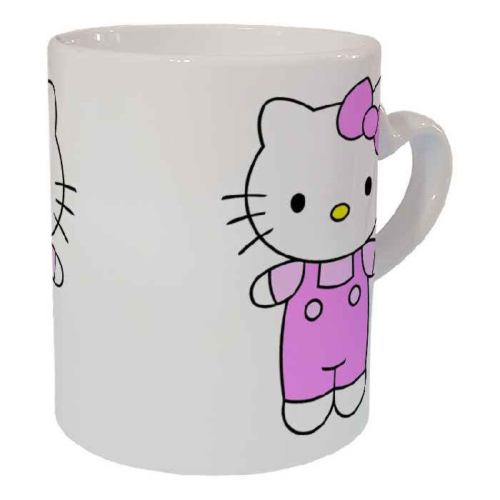 ماگ مدل دسته قلبی طرح کیتی کد 96