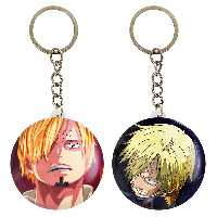 جاکلیدی خندالو مدل سانجی انیمه وان پیس کد 1141610405 مجموعه 2 عددی