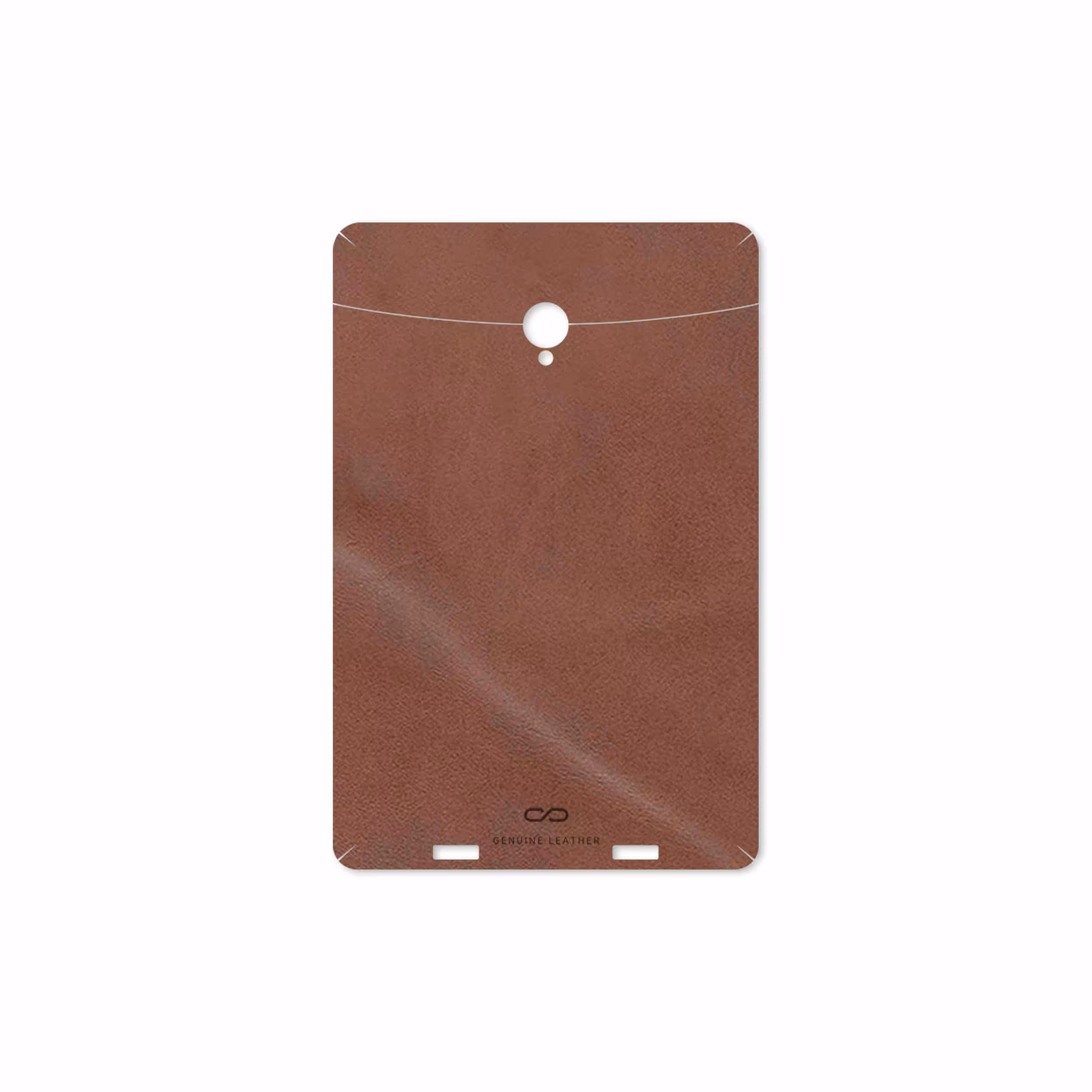 برچسب پوششی ماهوت مدل Matte_Natural_Leather مناسب برای تبلت وریکو Unipad