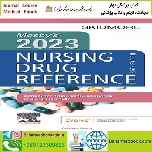 Mosby's Nursing Drug Reference 2023 TRUE PDF price 1€ - کتاب پزشکی بهار