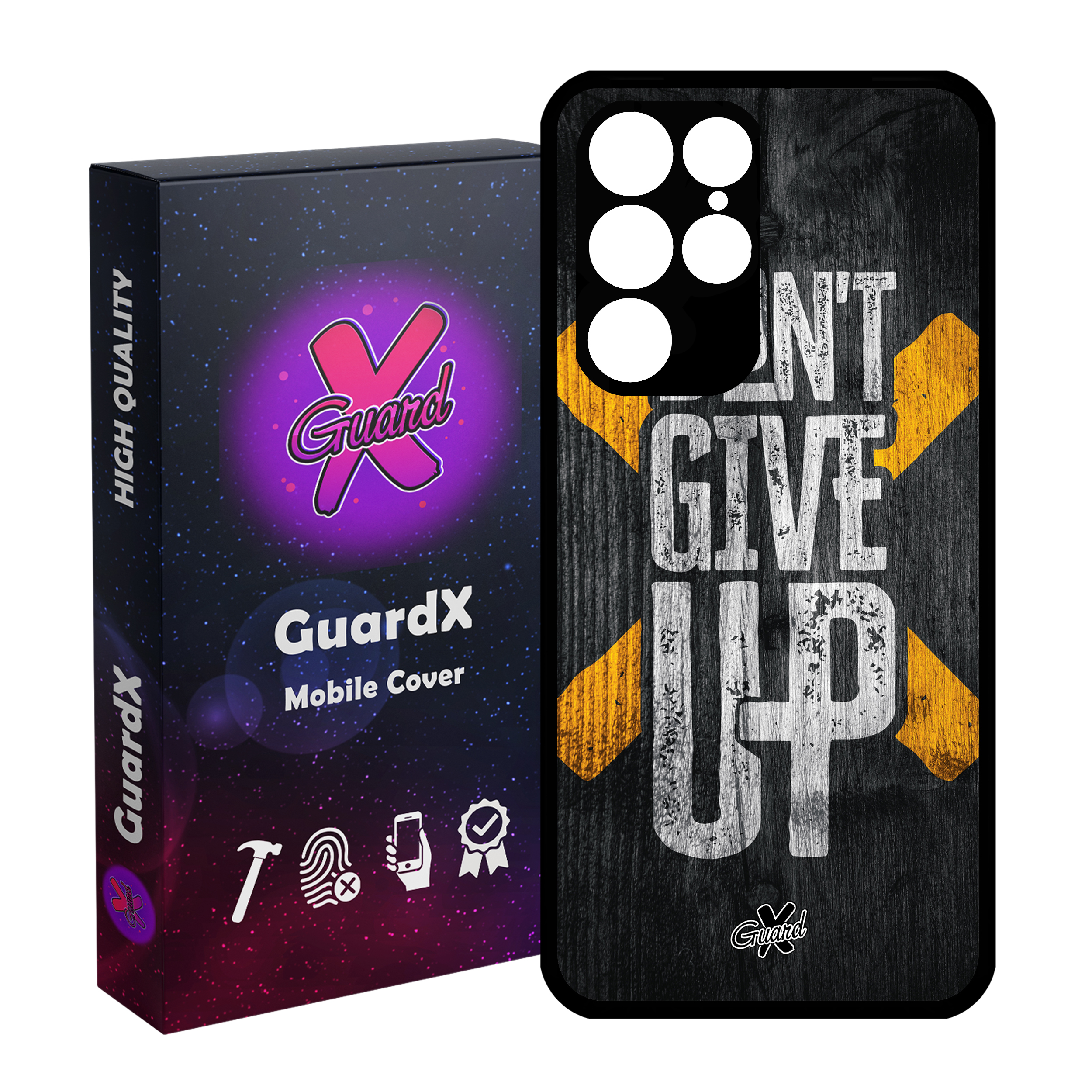 کاور گارد ایکس طرح Text مدل Glass10162 مناسب برای گوشی موبایل سامسونگ Galaxy S22 Ultra