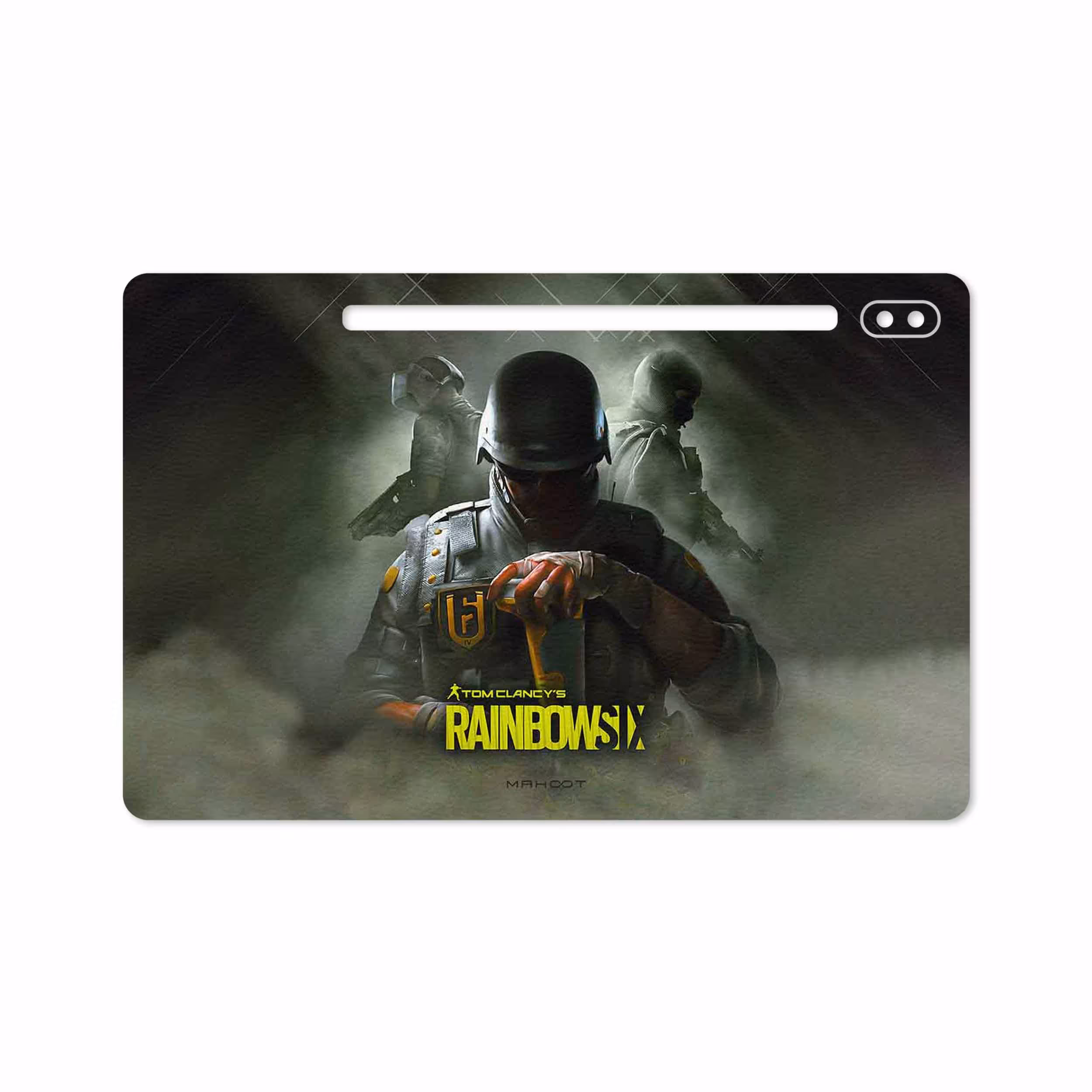 برچسب پوششی ماهوت مدل Rainbow-Six-Game مناسب برای تبلت سامسونگ Galaxy Tab S6 2019 SM-T860