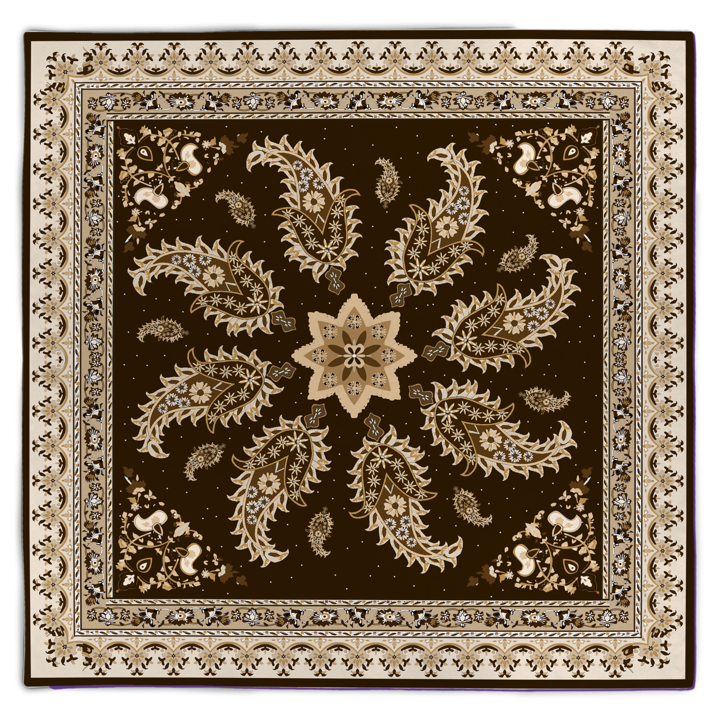 رومیزی طرح بته جقه کد 140079