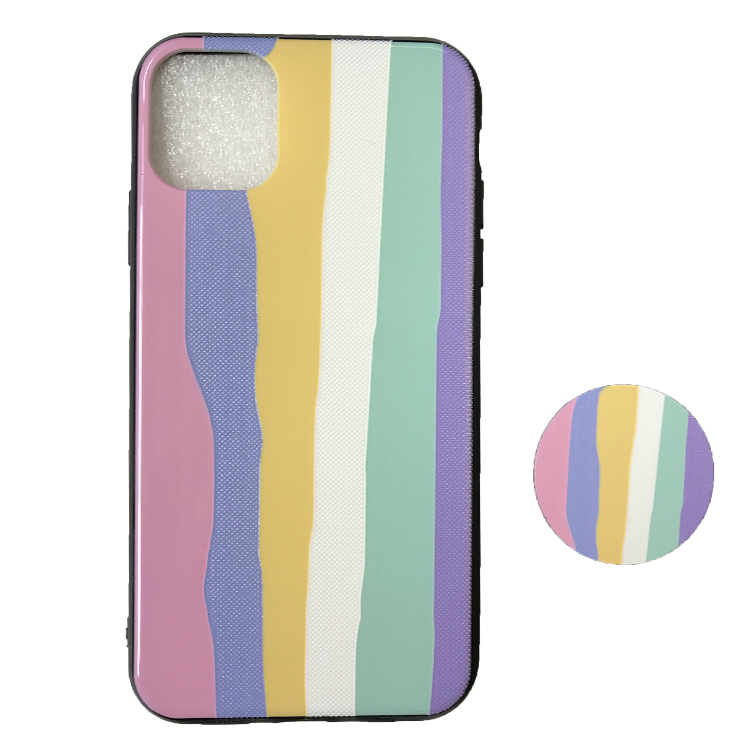 کاور مدل TD-11 مناسب برای گوشی موبایل اپل iPhone 11 به همراه پایه نگهدارنده