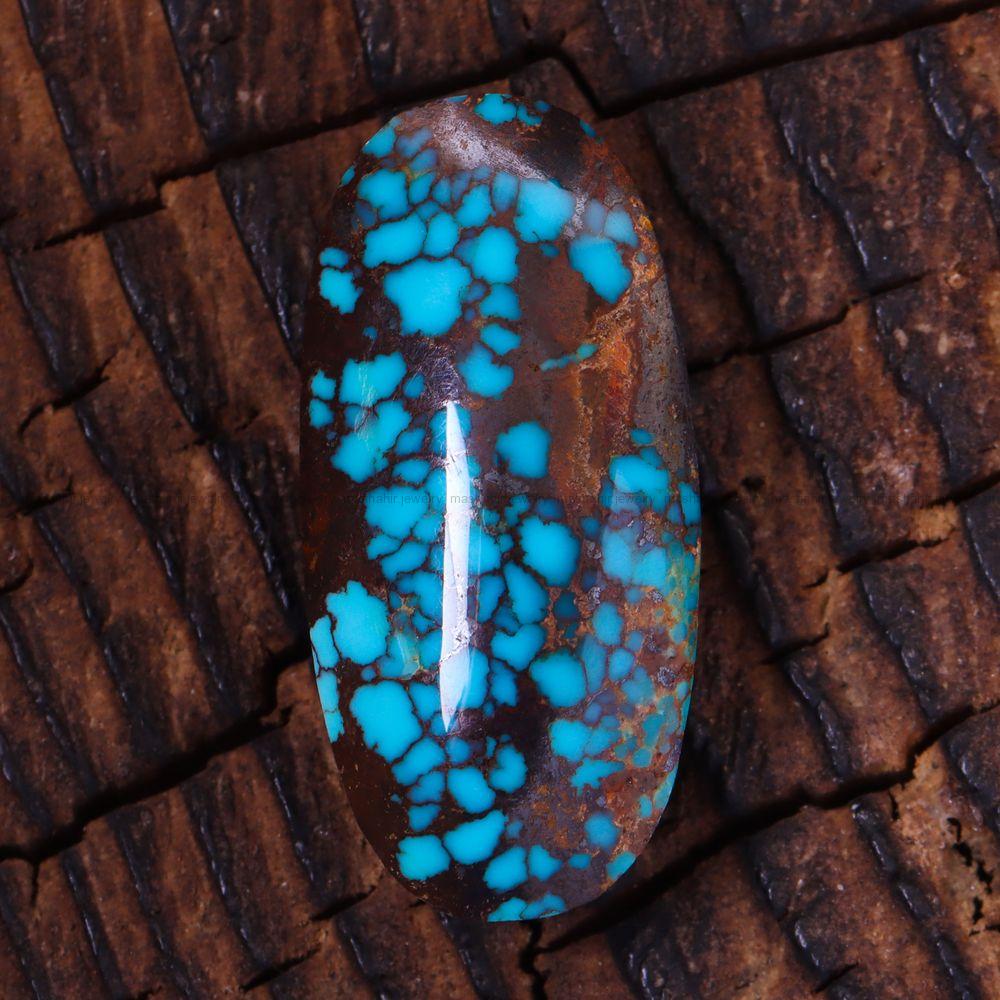 نگین فیروزه شجری کد 12622 - جواهری مشاهیر