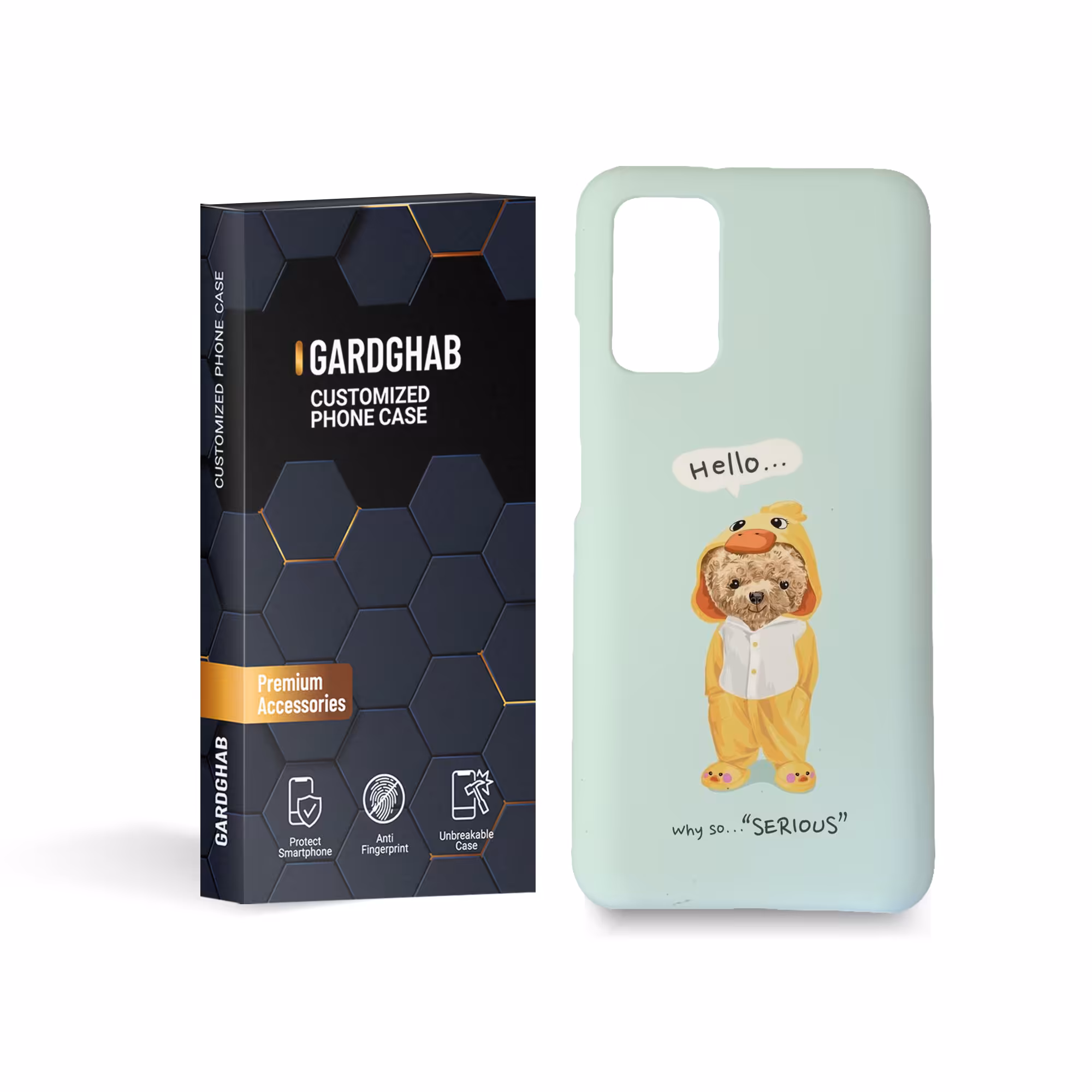  کاور گارد قاب مدل فانتزی مناسب برای گوشی موبایل شیائومی REDMI 9T