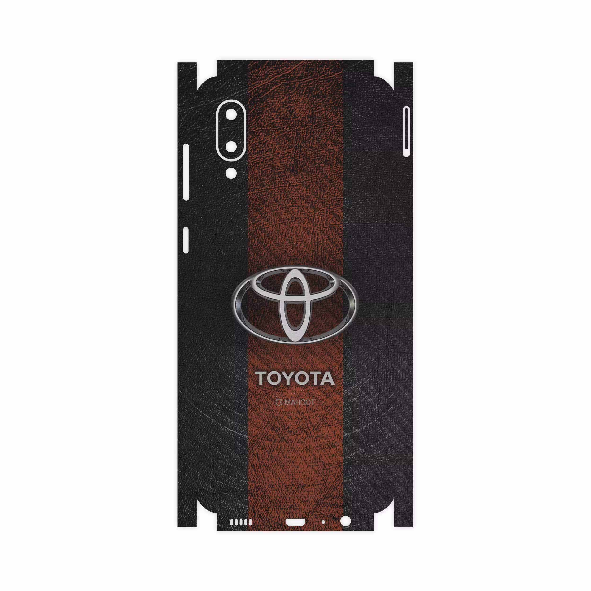 برچسب پوششی ماهوت مدل TOYOTA-Logo-FullSkin مناسب برای گوشی موبایل سامسونگ Galaxy A02