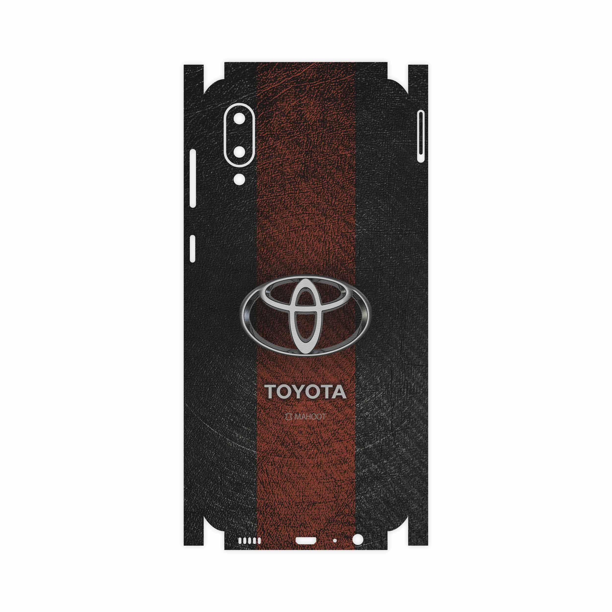 برچسب پوششی ماهوت مدل TOYOTA-Logo-FullSkin مناسب برای گوشی موبایل سامسونگ Galaxy A02