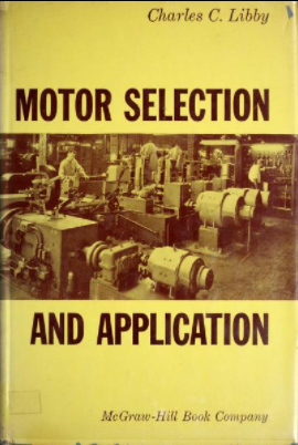 خرید و دانلود نسخه کامل کتاب Motor selection and application - Pdf