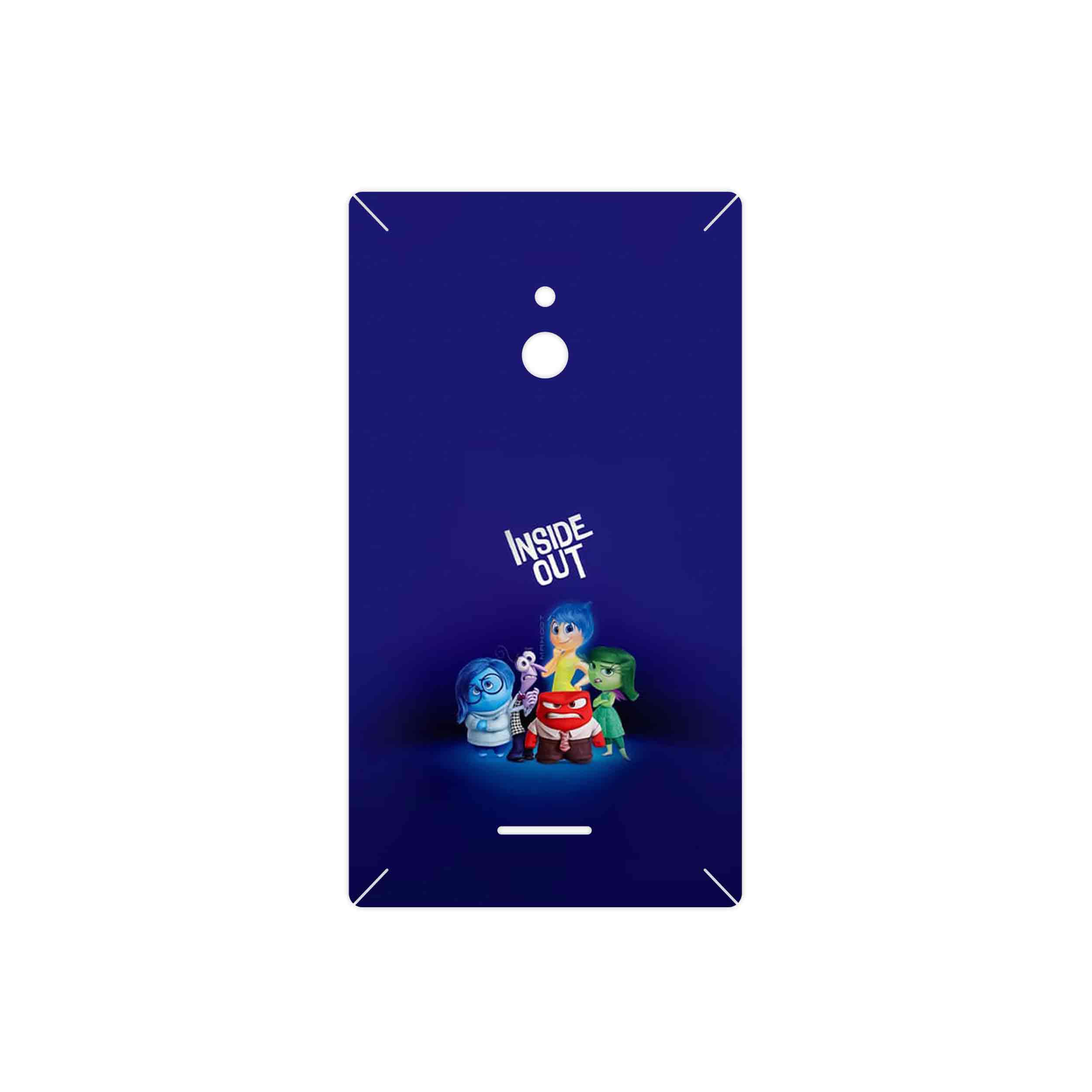 برچسب پوششی ماهوت مدل inside out مناسب برای گوشی موبایل نوکیا XL