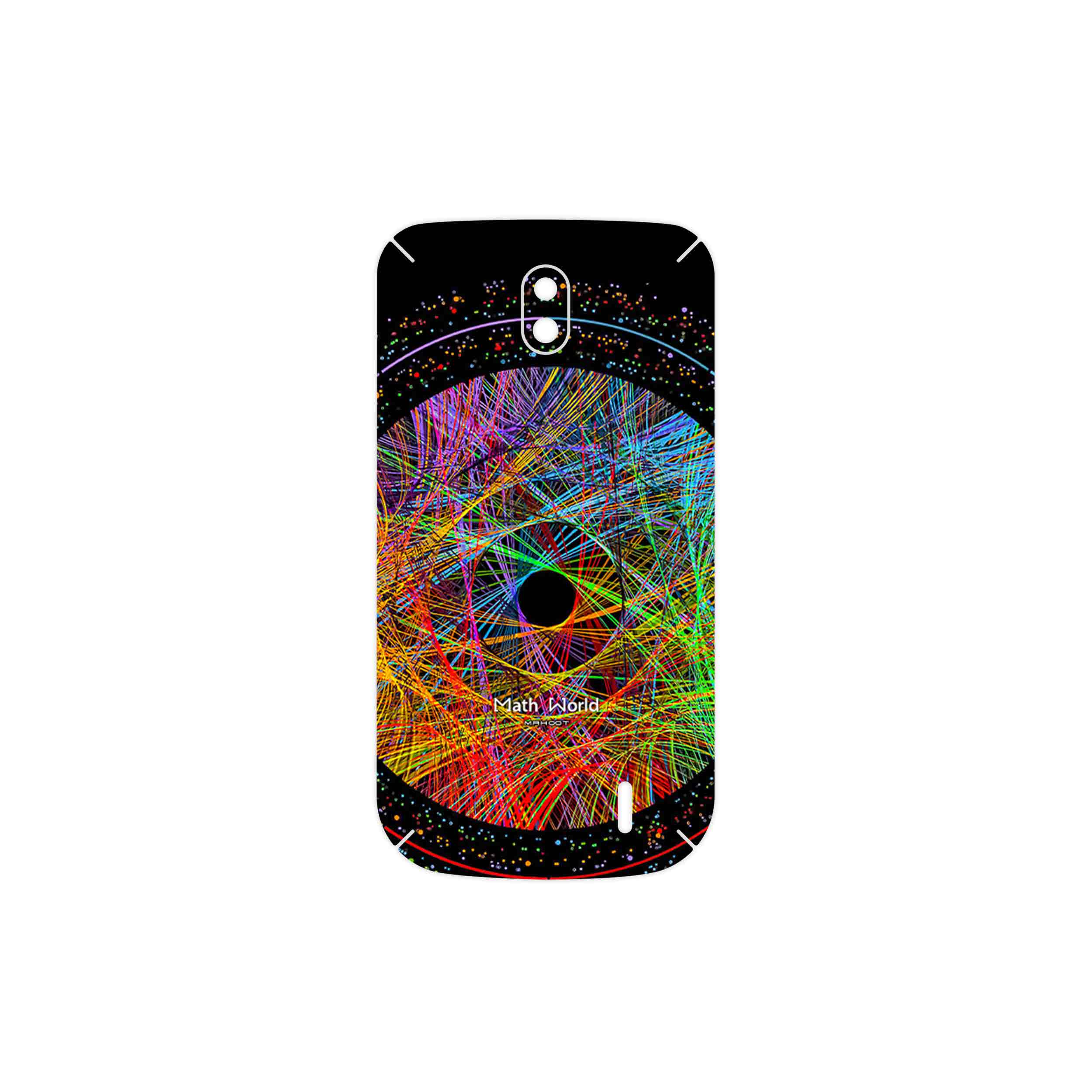 برچسب پوششی ماهوت مدل Mathematical Geometric Shape 2 مناسب برای گوشی موبایل نوکیا 1