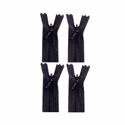 زیپ مخفی مدل Z.50-SHM.B-4PC بسته 4 عددی