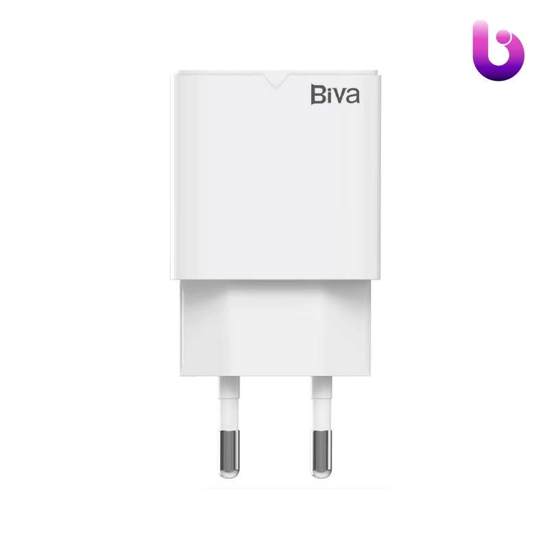 شارژر دیواری بیوا Biva HC-04 شدت جریان 2.1 آمپر همراه با کابل