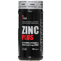 قرص زینک پلاس ویتاپی 100 عددی انقضا 2025/08/24