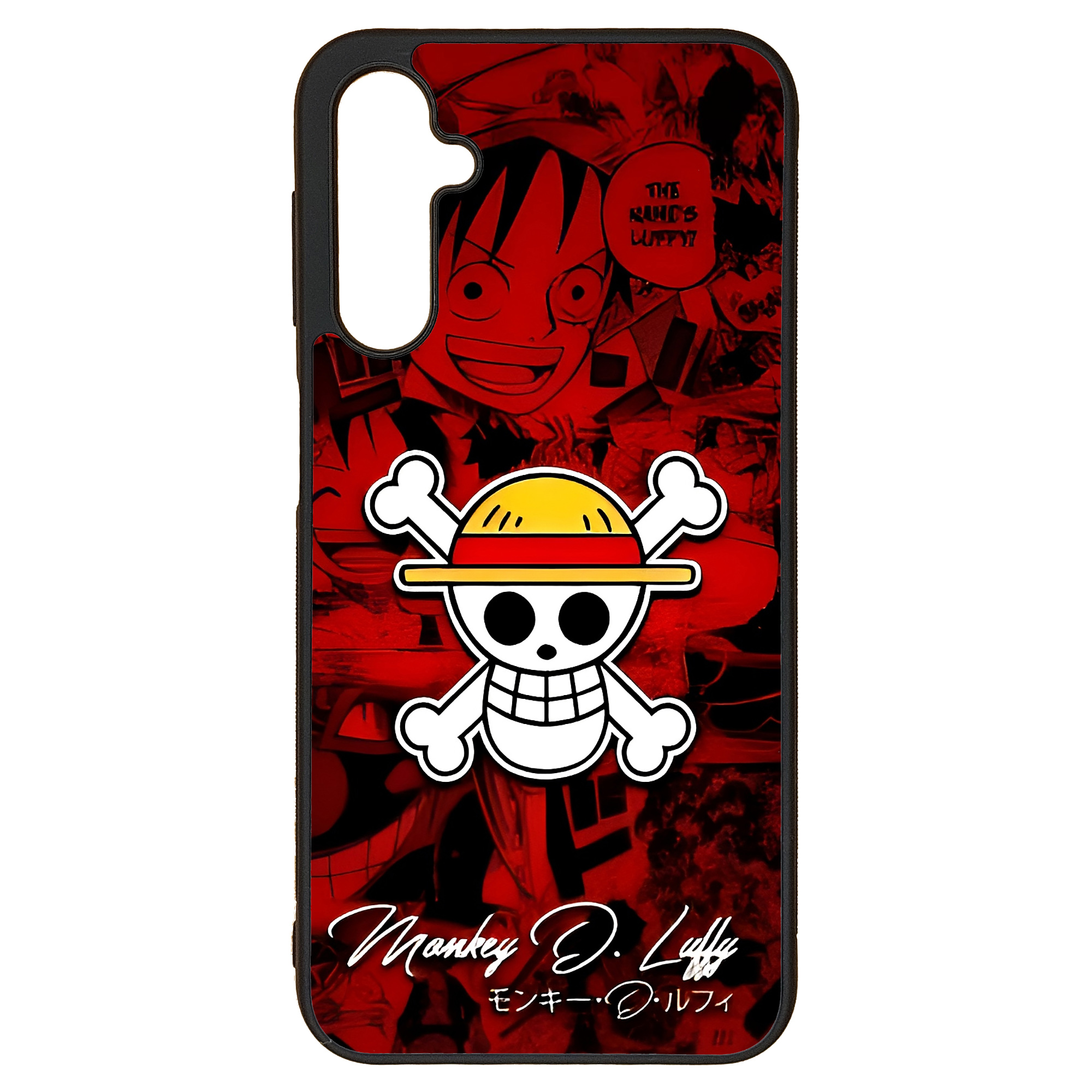 کاور طرح انیمه لوفی کد G-230 مناسب برای گوشی موبایل سامسونگ Galaxy A24 | دیجی قاب دونی