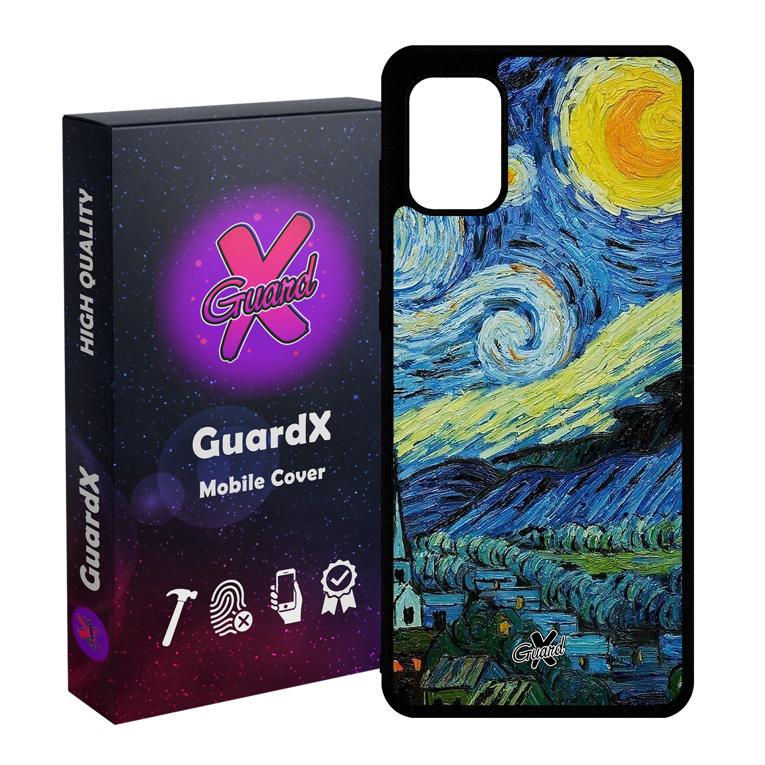 کاور گارد ایکس طرح Art مدل Glass10266 مناسب برای گوشی موبایل سامسونگ Galaxy A71