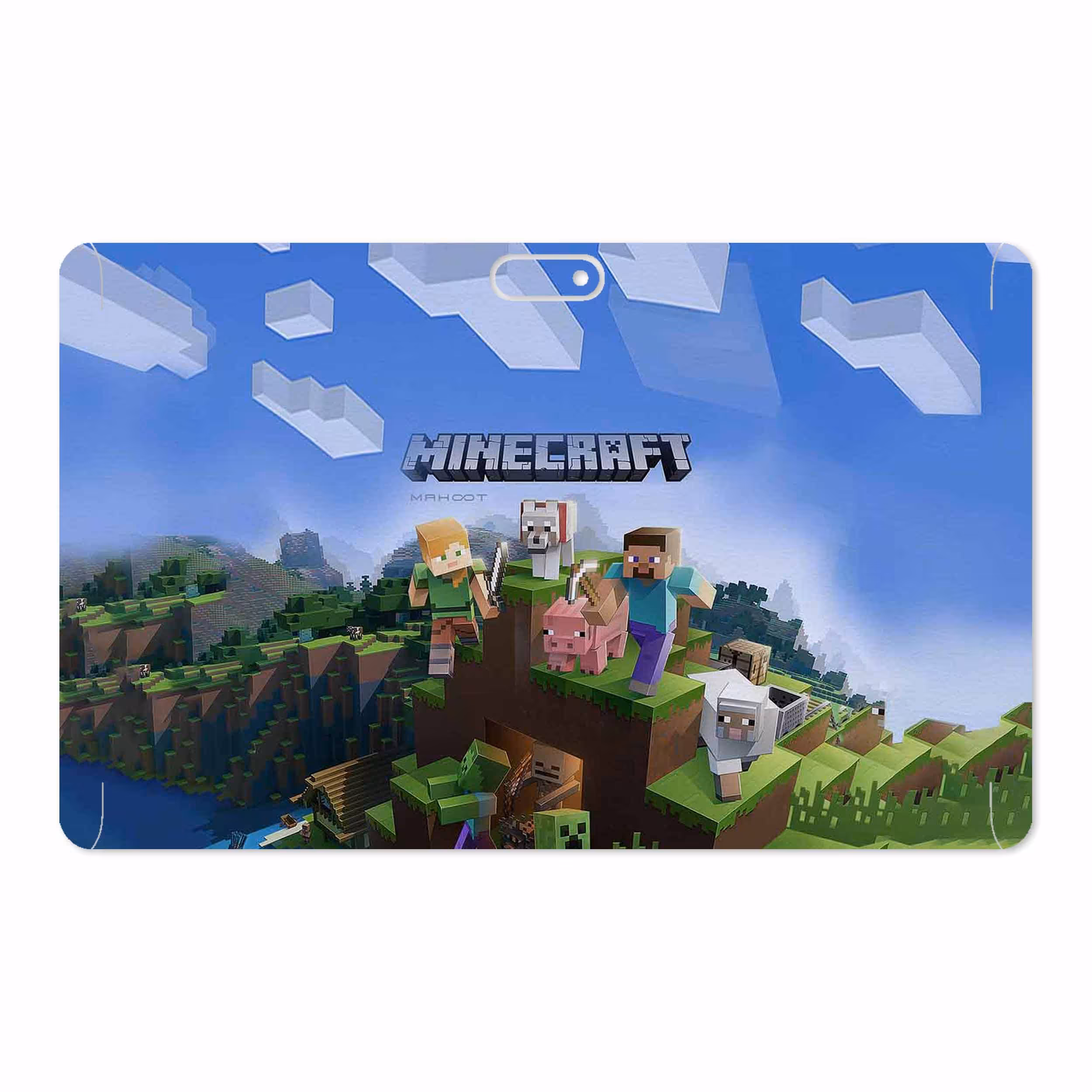 برچسب پوششی ماهوت مدل Minecraft-Game مناسب برای تبلت جی ال ایکس W11 Plus