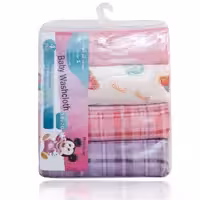 خشک کن کودک رینبو مدل GirlWashcloth بسته 4 عددی