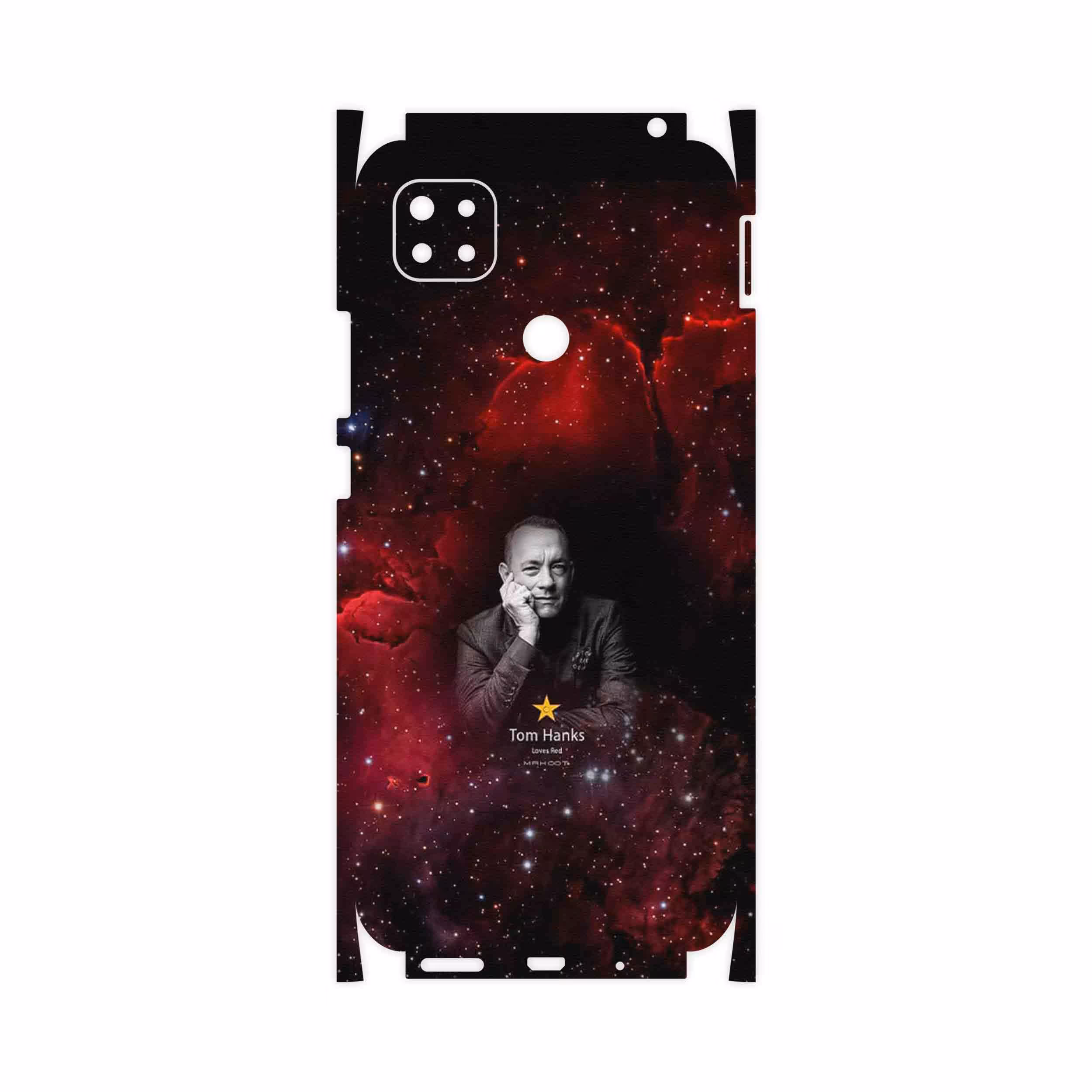 برچسب پوششی ماهوت مدل Tom Hanks-FullSkin مناسب برای گوشی موبایل شیائومی Redmi 9 Activ