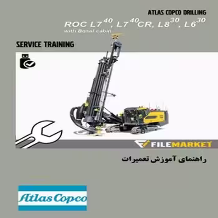 راهنماي آموزش تعمیرات حفاري اطلس کپکو مدل ROC L7(40),L7(40)CR,L8(30),L6(30)