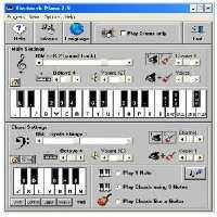 نرم افزار ویندوز Electronic Piano 2.50