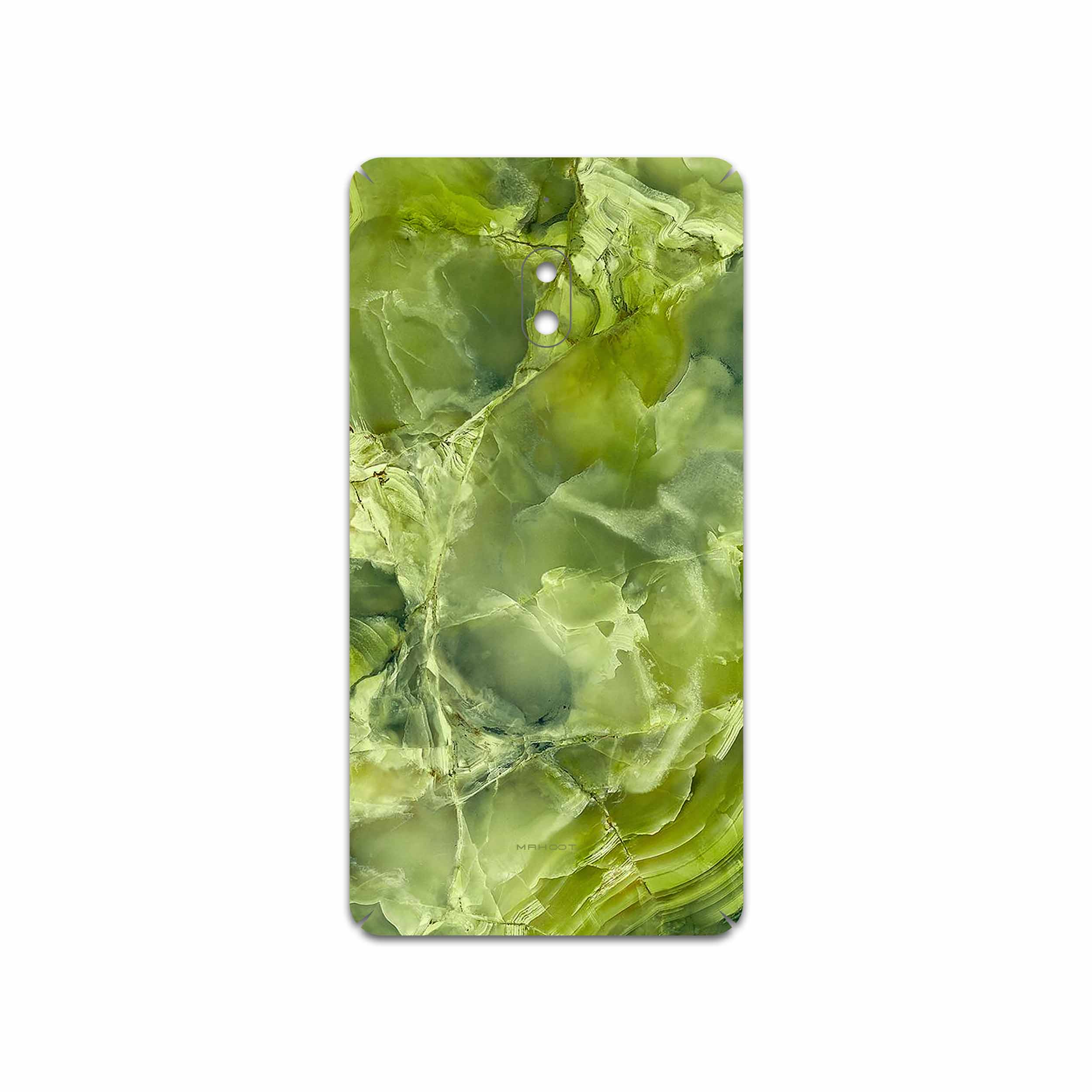 برچسب پوششی ماهوت مدل Green Crystal Marble مناسب برای گوشی موبایل نوکیا 2.1