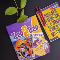 Teen 2 teen Threeکتاب تین تو تین 3،QRکد حاوی فایلهای صوتی،teen2teen 3