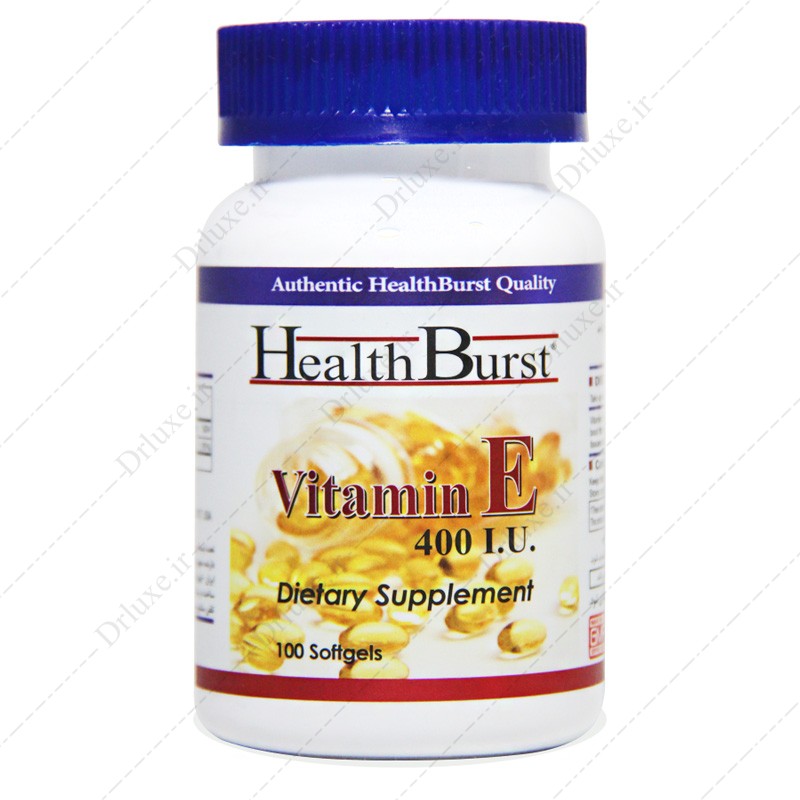 کپسول ویتامین ای 400 هلث برست 100 عدد