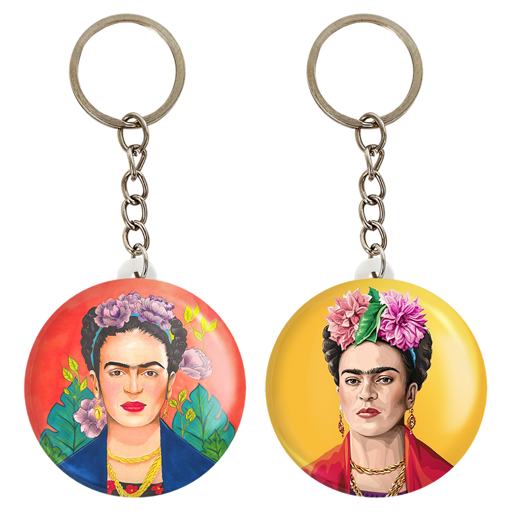 جاکلیدی خندالو مدل فریدا کالو Frida Kahlo کد 37143715 مجموعه 2 عددی