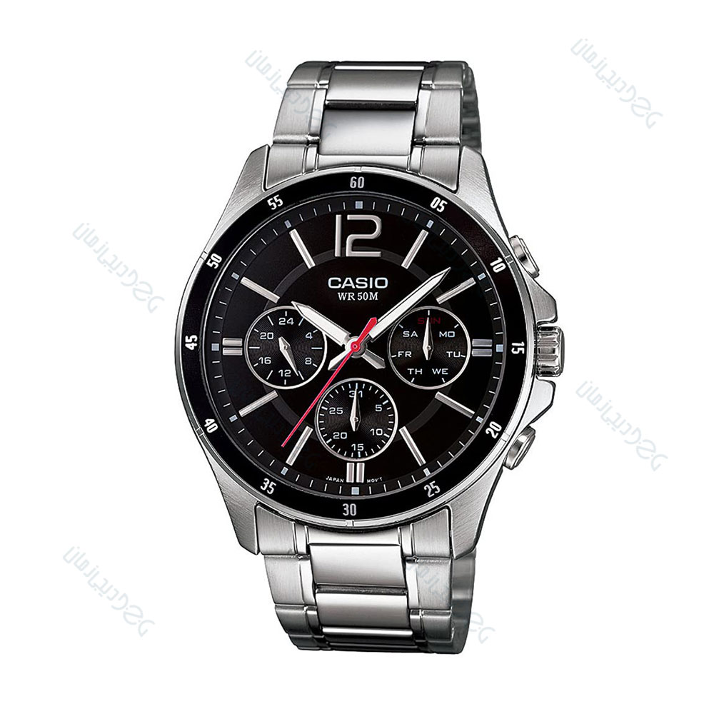 ساعت مچی مردانه کاسیو (Casio) اصل|مدل MTP-1374D-1AVDF
