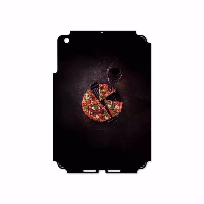 برچسب پوششی ماهوت مدل Pizza مناسب برای تبلت اپل iPad mini 2012 A1455